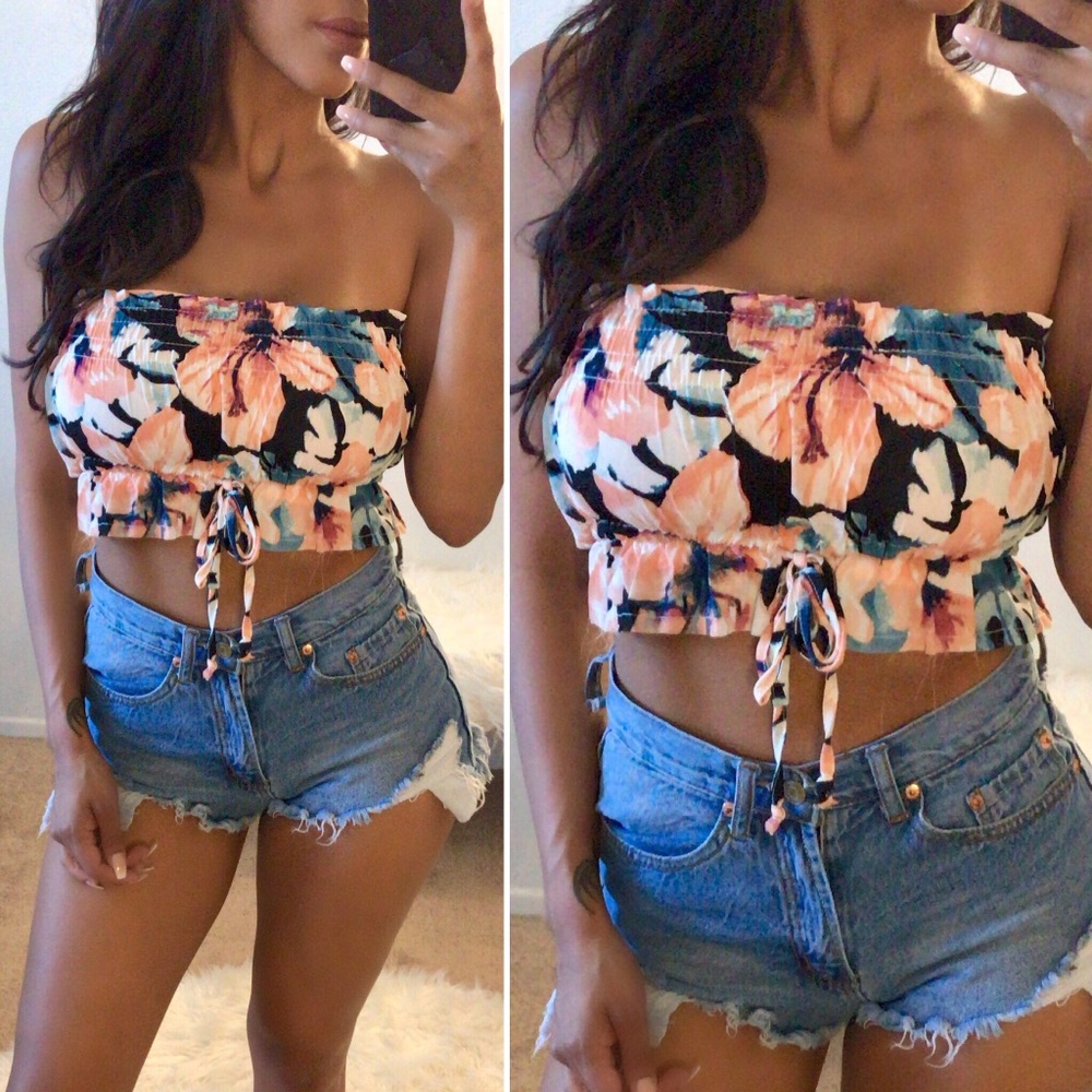 Floral Crop Top